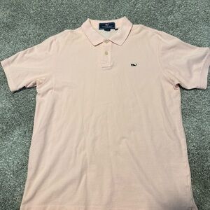Vineyard Vines Men's Pink Polo Shirt size medium item 0012